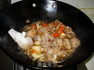 羊肉手抓饭的做法步骤:7