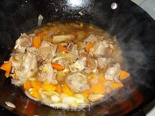 羊肉手抓饭的做法步骤:9