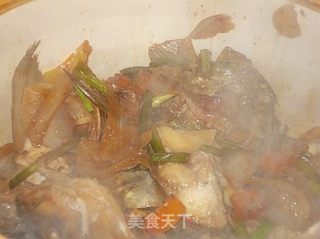 焖鱼头的做法步骤:6