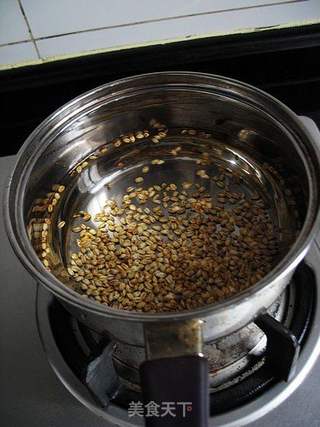 红枣菊花炒麦茶的做法步骤:6