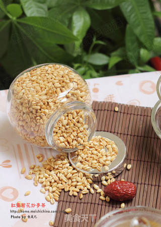 红枣菊花炒麦茶的做法步骤:12