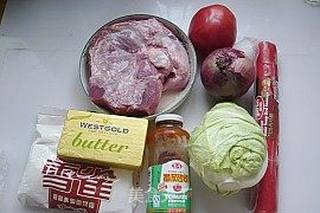 罗宋汤的做法步骤：1