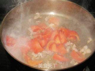 西红柿肉丁南瓜手擀面的做法步骤:11