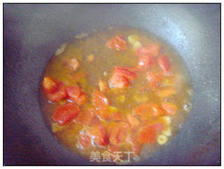 番茄鸡蛋焖面。的做法步骤：8