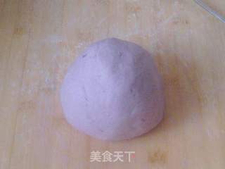酒酿紫薯汤圆的做法步骤:5