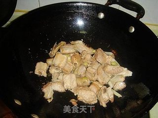 仔排炒年糕的做法步骤:4