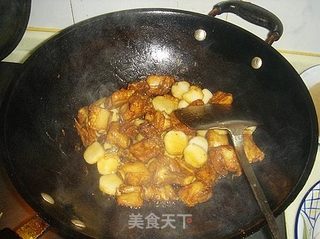 仔排炒年糕的做法步骤:6