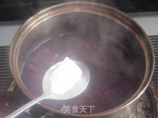 桂花冰糖紫薯汤的做法步骤:4