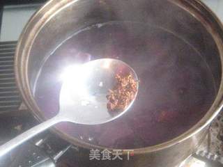 桂花冰糖紫薯汤的做法步骤:5