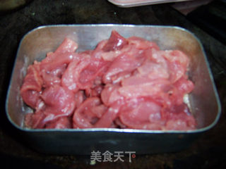 肉片豆腐酸辣汤的做法步骤：1