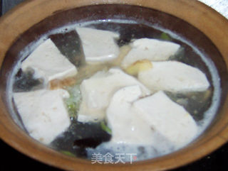 肉片豆腐酸辣汤的做法步骤：7