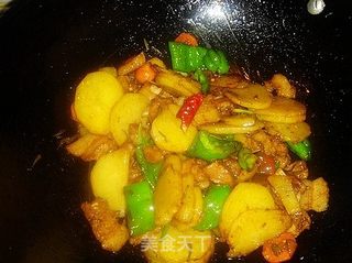 小炒肉的做法步骤:7
