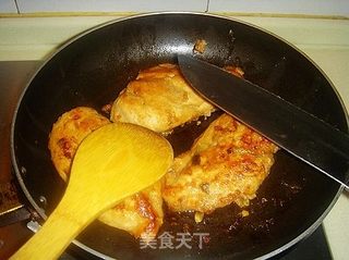 煎鸡脯的做法步骤:4