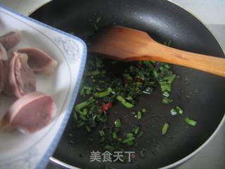 雪里红炒鸭胗的做法步骤：5