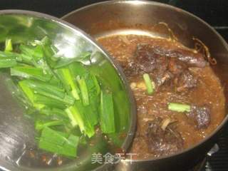 青蒜粉丝羊肉的做法步骤:5