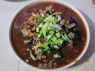 酱香麻辣茄子的做法步骤:7