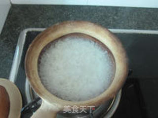榨菜肉丝煲仔饭的做法步骤:7