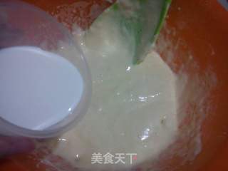 抹茶海绵蛋糕的做法步骤:6