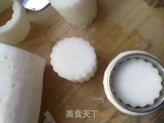 白玉萝卜盅的做法步骤:2
