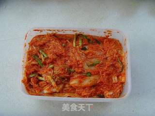 韩式辣白菜的做法步骤:14