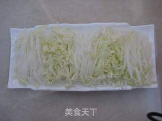 蒜蓉虾球蒸白菜的做法步骤:6