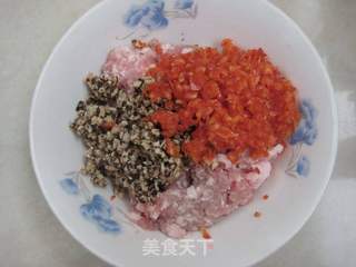 三鲜萝卜卷的做法步骤:3