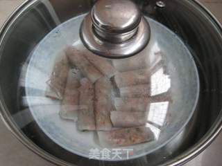 三鲜萝卜卷的做法步骤:11