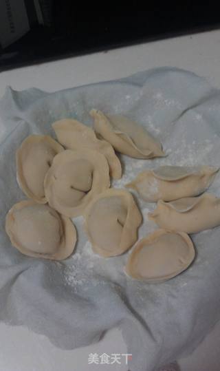 简单的两味水饺的做法步骤：7