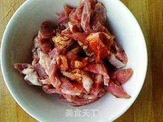 正宗的老北京苜蓿肉的做法步骤:2