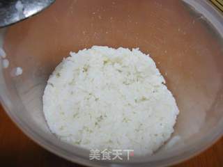 小文子出品~~【辣味火腿肉松寿司】的做法步骤:3