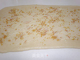 卡士达甜味卷(橘味)的做法步骤:4