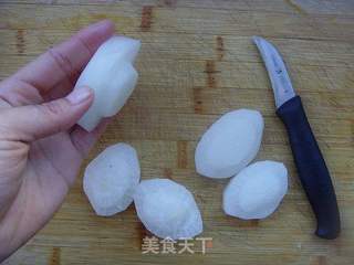 萝卜素鲍的做法步骤:2