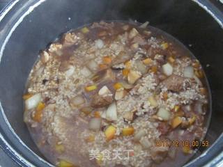排骨焖米饭的做法步骤:11