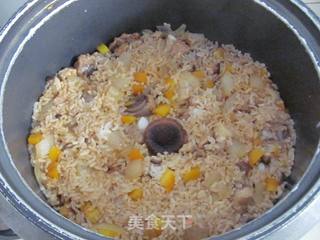排骨焖米饭的做法步骤:12