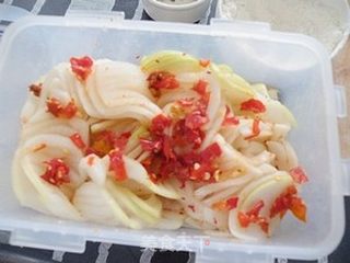 开胃小菜---拉花萝卜的做法步骤:6