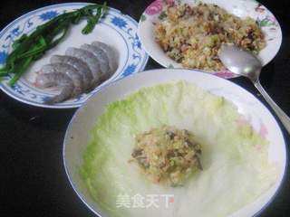 鲜虾白菜包的做法步骤:13