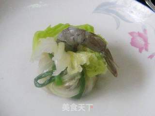鲜虾白菜包的做法步骤:15