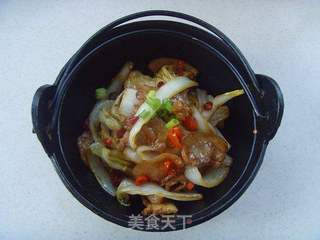 干锅娃娃菜的做法步骤:6