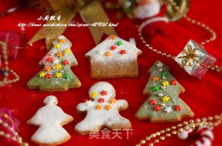 自己动手制作健康美味----圣诞节小饼干的做法步骤:13