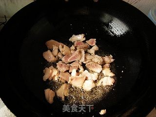 蕨菜干炒肉的做法步骤：4