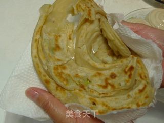 越吃越香的----手抓饼的做法步骤：13