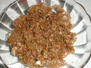 茄子肉馅水饺的做法步骤:4