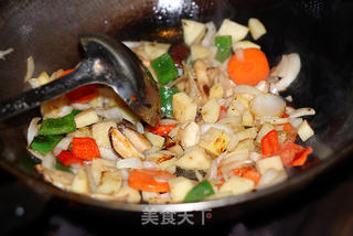 咖喱鸡烩饭圣诞版的做法步骤:4