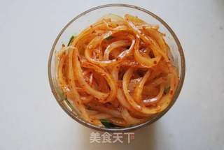 【创意新派菜】 擀面皮三文鱼的做法步骤:8