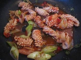 I LOVE“辣” YOU“鱿”的做法步骤:13