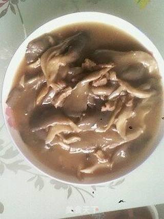 肉丝蘑菇的做法步骤:2