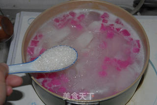 姜薯红丸甜汤的做法步骤:9