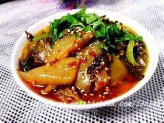 酸辣魔芋豆腐的做法步骤:10