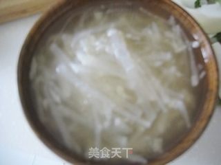 清淡到家的清汤素燕的做法步骤:9