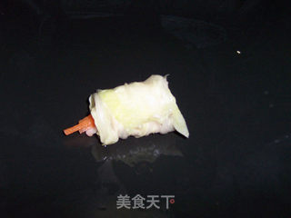 蒜泥白肉白菜卷的做法步骤：11